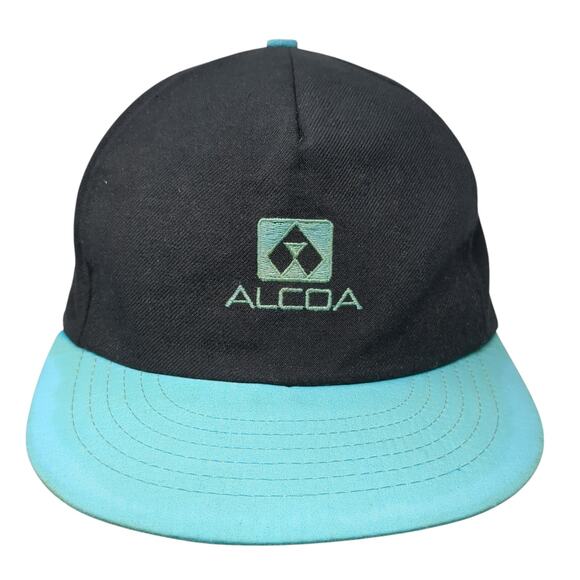 Alcoa Snapback Hat Multi One Size Adjustable Colorblock Flat Bill - Picture 1 of 8